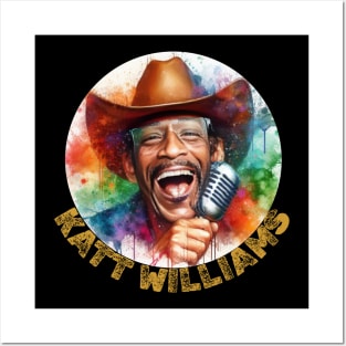 KATT WILLIAMS IN WATERCOLOR PAINTING Posters and Art